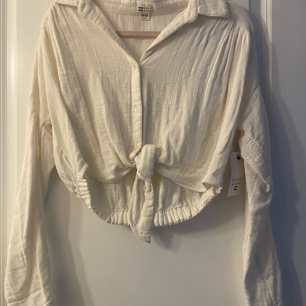 Billabong Button-Up Women's Linen Top